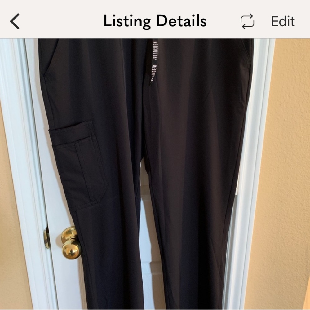 MedCouture Women’s Scrubs Pants size M
